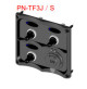 Toggle Switch Panel - with 3 panel + 1 power socket - PN-TF3J/S- ASM